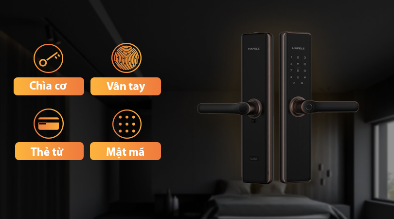 Các tính năng đặc biệt của khóa điện tử Hafele DL7600 912.20.231